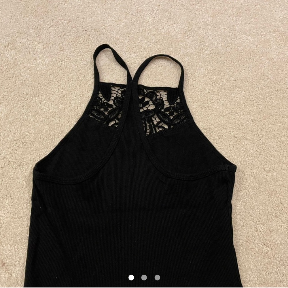 Black Lace Racerback Tank from Aeropostale